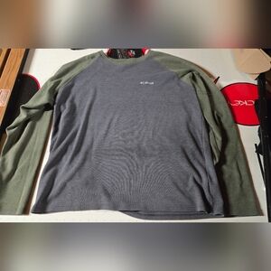 Columbia Long Sleeve Gray Green